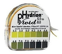 Ph Prueba De Cinta Tiras Dispensador Hydrion Papeles Hechos 