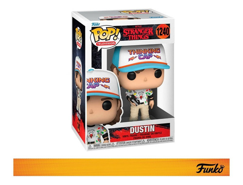 Funko Pop Stranger Things S4 Dustin Hellfire Club Original