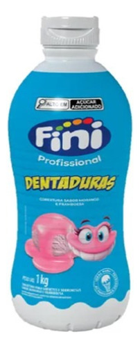 Cobertura Sabor Morango E Framboesa 1kg - Fini