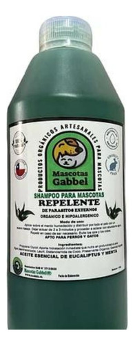 Shampoo Repelente Para Mascotas De Eucaliptus Gabbel 1 Litro