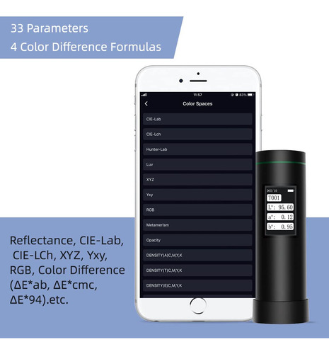 Vinckolor Integrating Sphere Colorimeter, D/8 Structure