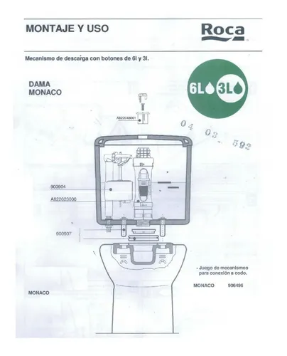 Manual mochila roca monaco deals