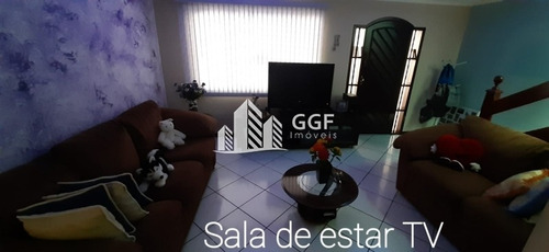 Imagem 12 de 30 de Sobrado Para Venda No Bairro Parque Residencial Oratório, 3 Dorms, 1 Suíte, 3 Vagas - 91