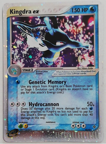 Pokémon Tcg Kindra Ex 92/97 Holo Rare