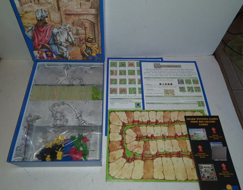 Carcassonne Juego De Mesa Rio Grande Games 2000 (Usado)