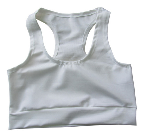 Imagem 9 de 10 de Kit 3 Top Cropped Feminino Suplex Fitness Academia Treino