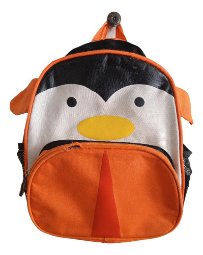 Mochila Jardin Animes Zoo Pingüino 