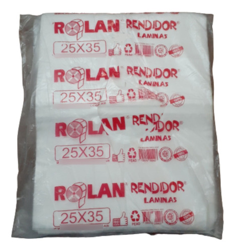 Lamina Folex Separador Alimentos Fiambre Freeze X 1kg 25x35