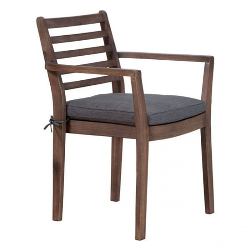 Silla Para Jardin Modelo Sancerre Con Brazos - Natural Këssa