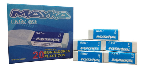 Borra Nata 620 Original Mayka X 10 Unidades