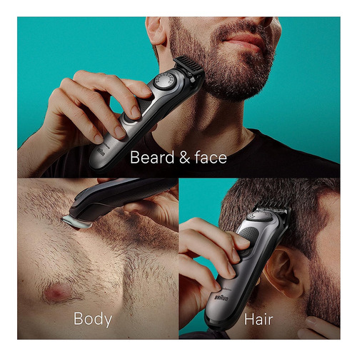 Kit Todo En Uno Braun Series 7 7440, Recortadora 12 En 1