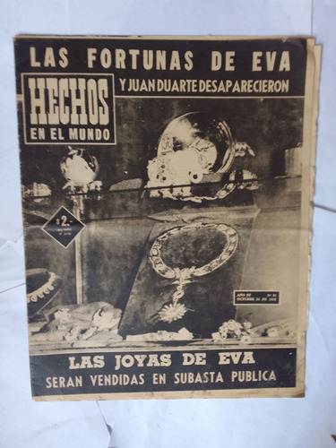 Hechos En El Mundo N° 91  La Joyas De Evita