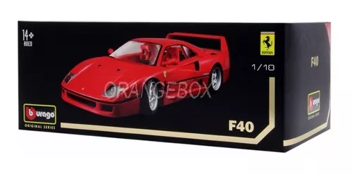 Ferrari F40 rouge serie Premium 1/18 Bburago bur16601