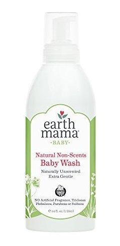 Earth Mama Natural Nonscents Baby Wash Jabon Apacible De Cas