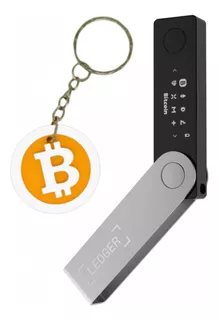 Ledger Nano X Hardware Wallet Llavero Bitcoin Blanco