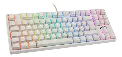 Xtrfy K4 Tkl Rgb White Edition Gaming Tastatur
