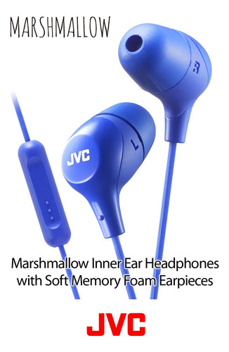 Audífonos De Espuma Viscoelástica Jvc Marshmallow Con...