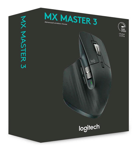 Mouse Logitech Mx Master 3 Wireless Black/silver
