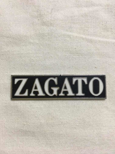 Insignia Zagato Rectangular Abarth Fiat Monza Sestriere