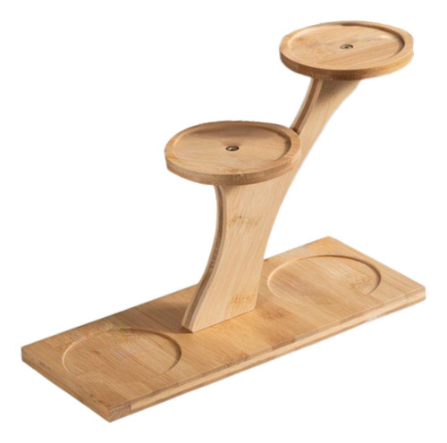 Soporte De Planta De Madera Soportador De Estilo B