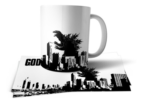 Godzilla Taza Polimero Tu Propio Estilo