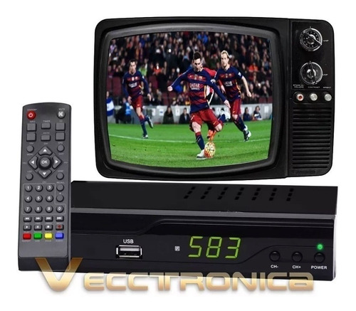 Super Decodificador Digital Hd Usb Rca Graba Y Reproduce Tv