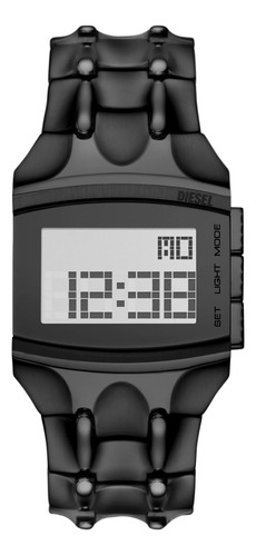 Reloj Pulsera  Diesel Dz2156 Del Dial Negra
