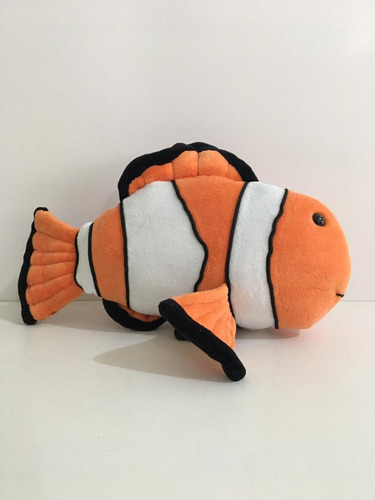 Peixe Palhaço De Pelúcia Bichos De Pano 998 32cm