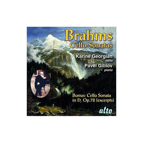 Georgian Karine / Gililov Pavel Brahms: Cello Sonatas Usa Cd
