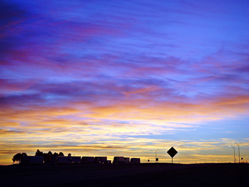 Cuadro 60x90cm Paisaje Atardecer Naturaleza Cielo Sol M6