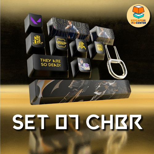 Set Keycaps V-chamber