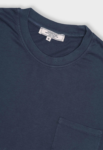 Polera Cuello Redondo Con Bolsillo Arrow Po3089sao