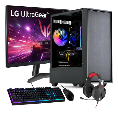 Pc Gamer + Mon 24 + Perif Ryzen 5 8400 16gb 500tb Rtx 3050