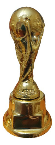 Copa Del Mundo / Trofeo / Altura 14 Cm / Oro / Souvenir