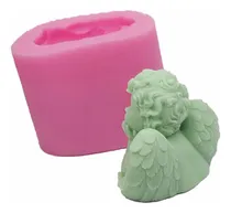 Comprar Molde De Vela De Ángel 3d, Molde De Silicona Para Velas De Ángel Bebé, Molde De Jabón, Herramienta De Decoración De Tartas, Molde De Resina Para Manualidades