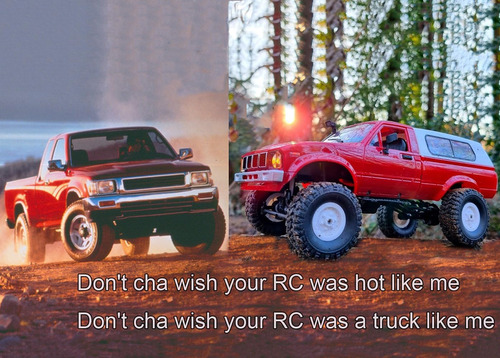 Camión Rc Apawband Wpl C24 Rc Crawler Escala 4x4 Rc Rock Off