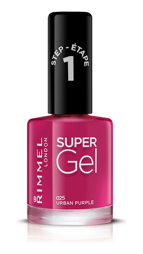 Esmalte Para Uñas Rimmel London Super Gel 025 Urban Purple