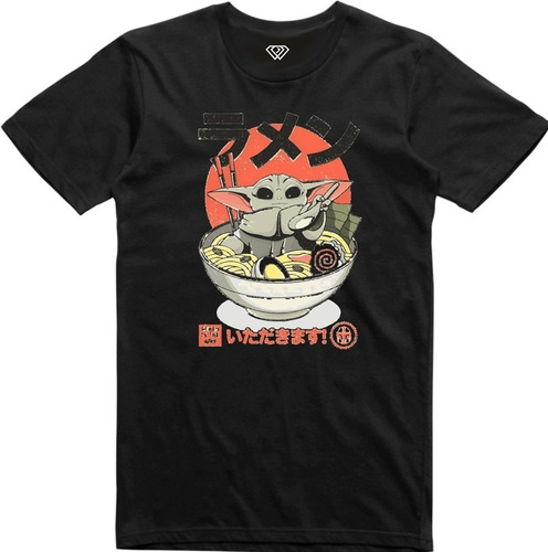 Playera T-shirt Bebe Yoda Ramen 