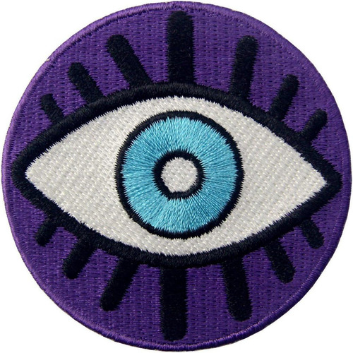 Parche Bordado Con Insignia De Mal De Ojo Para Planchar Y Co