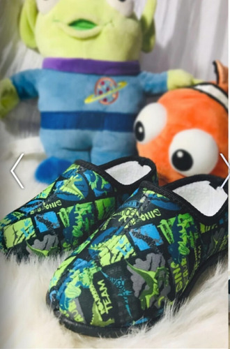 Imagen 2 de 7 de Pantufla Hornito Niños Nene Nena Corderito Abrigada Art:66