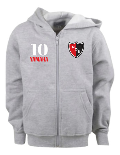 Campera De Salida Newells Old Boys Retro  Canguro C/capucha