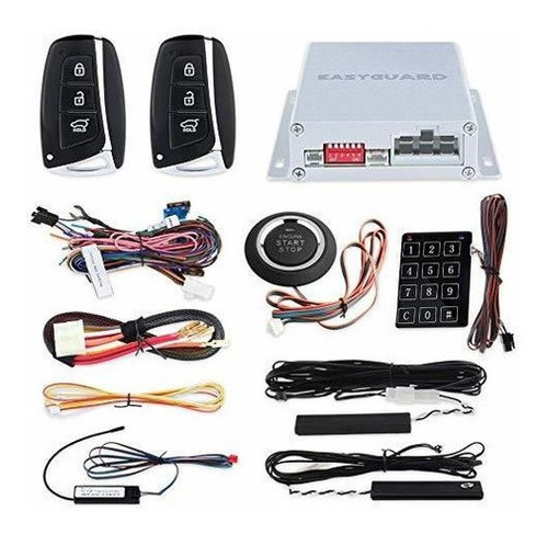 Easyguard Ec002hy Sistema De Alarma De Coche Pke Con Codigo 