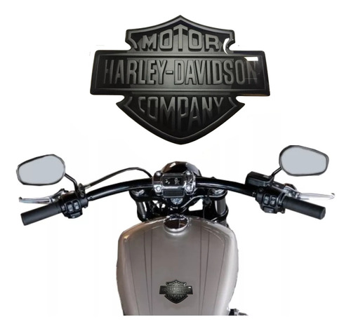 Adesivo Harley Davidson Brasil Resinado