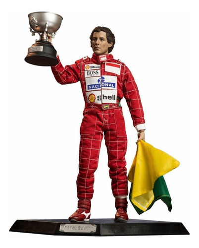 Ayrton Senna 1:6 Exclusive Version - Iron Studios Novo
