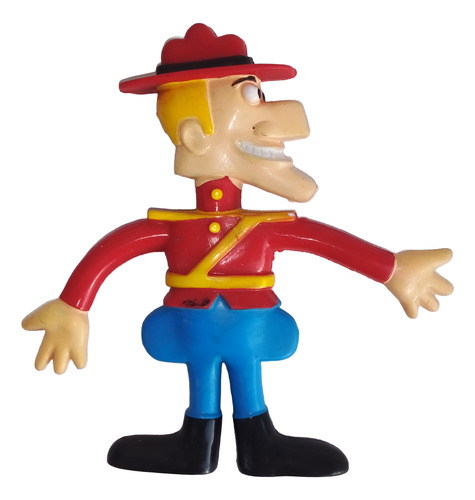 Figura Bendable 1985 Dudley-do-right (rocky And Bullwinkle) (Usado)
