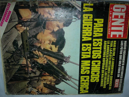 Revista Gente Guerra Islas Malvinas Falklands War Nro. 874