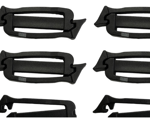 10x Negro Diy Supervivencia Al Aire Libre Equipaje Saco