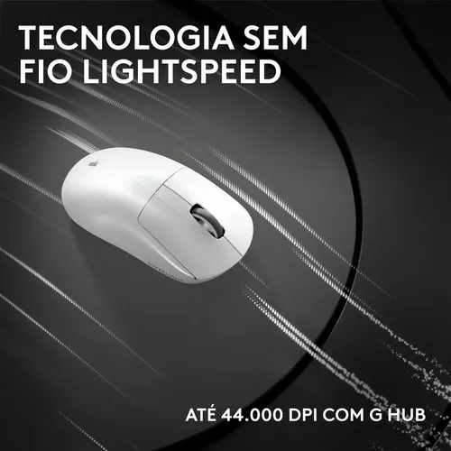 Mouse Gamer sem fio Logitech G PRO X SUPERLIGHT 2c, 5 botões, 51g