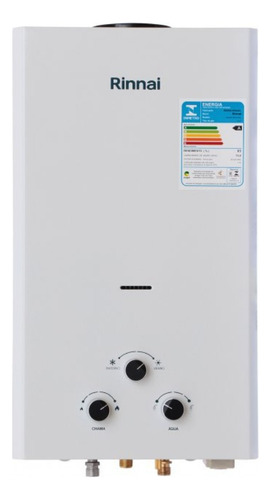 Aquecedor a gás GLP Rinnai REU-M150 branco