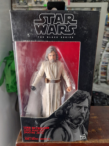 Star Wars Black Series Luke Skywalker Jedi Master Completo